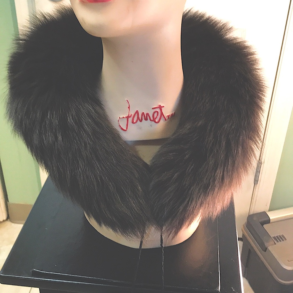 Fur scarf